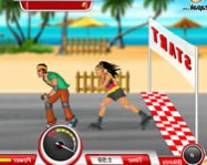 Beach blaze online versenyzős játék